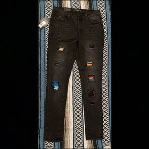 L&B Serape Skinny Jeans size 8 BRAND NEW
